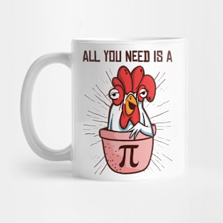 Pi Day Math Pie Chicken Pot Pi Number Mug